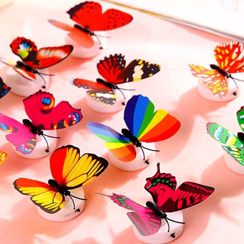 Đèn Ngủ Bướm Phát Sáng