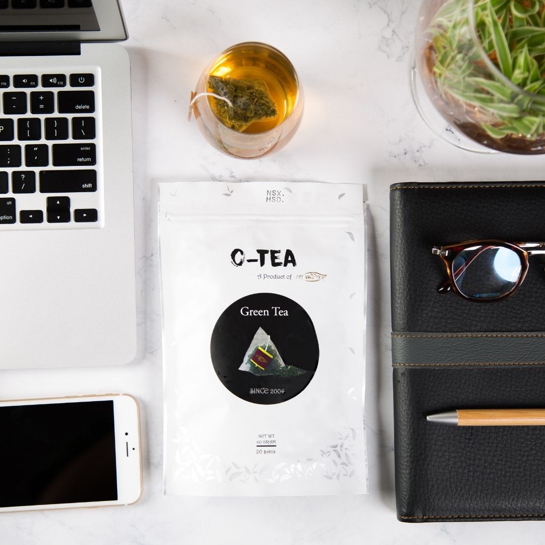 Trà Túi Lọc O-tea - Trà Xanh Cat Nghi Tea
