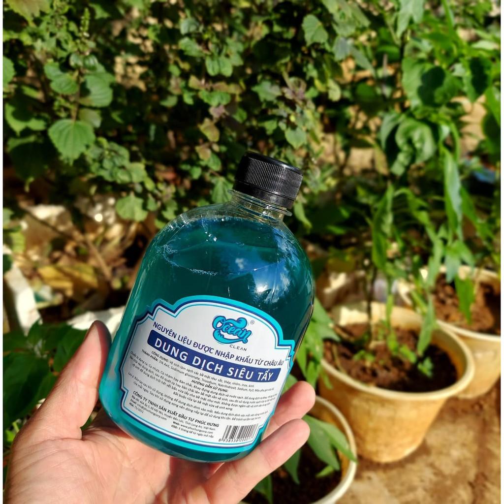 Dung Dịch Tẩy Rửa Lốc Xe Máy Ocean 500ml