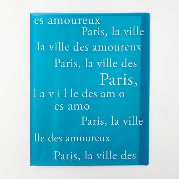 Bìa 20 túi Double A - Thiết kế kiểu Paris