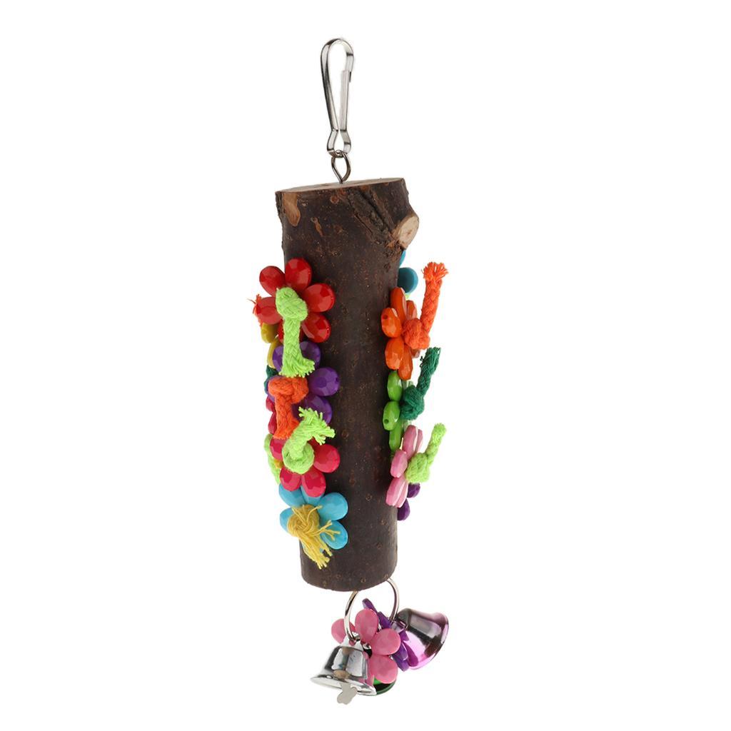 Swing Bite Toy Hanging Cage Chewing Toy for Pet Parrot Birds Chew Climbing