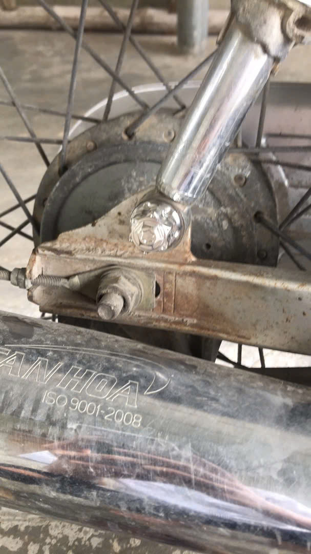 Tán Salaya Inox 304 Bít đầu G3 gắn xe máy 10li và 12li
