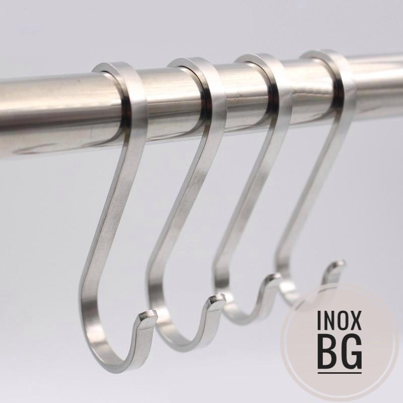 Móc treo đồ chữ S lồng ống inox phi 19,25,32,35,38