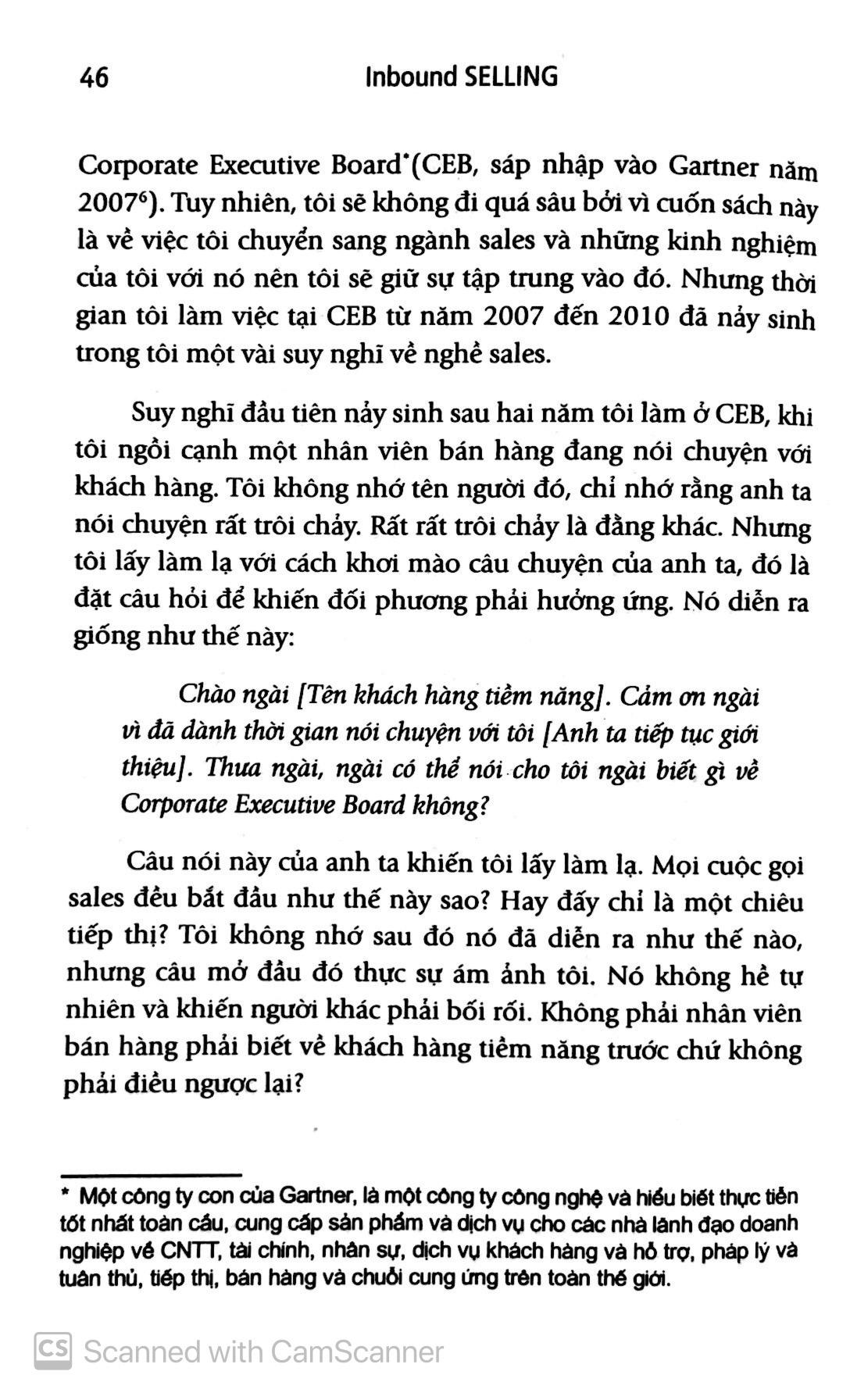 Sách Inbound Selling - Thay Đổi Phương Thức Bán Hàng Theo Mô Hình Inbound