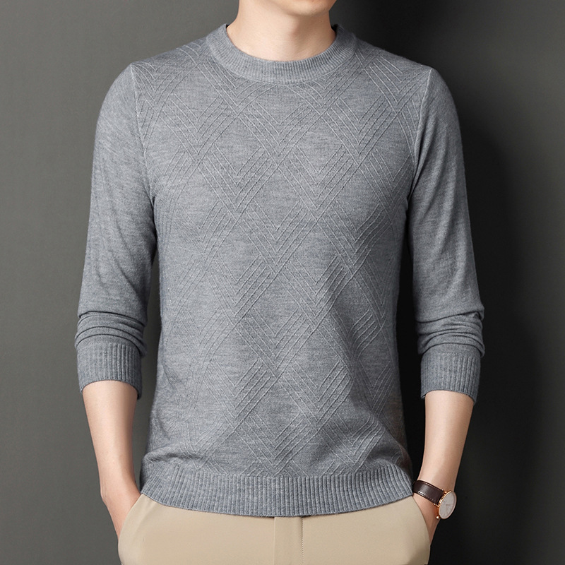 Áo len nam cổ tròn dệt kim xu hướng thời trang Hàn Quốc trẻ trung LNA22