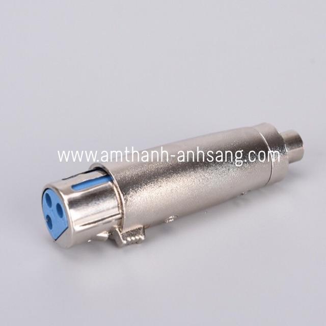 Jack chuyển đổi XLR to RCA, Jack hoa sen ra XLR, jack out tín hiệu các thiết bị âm thanh