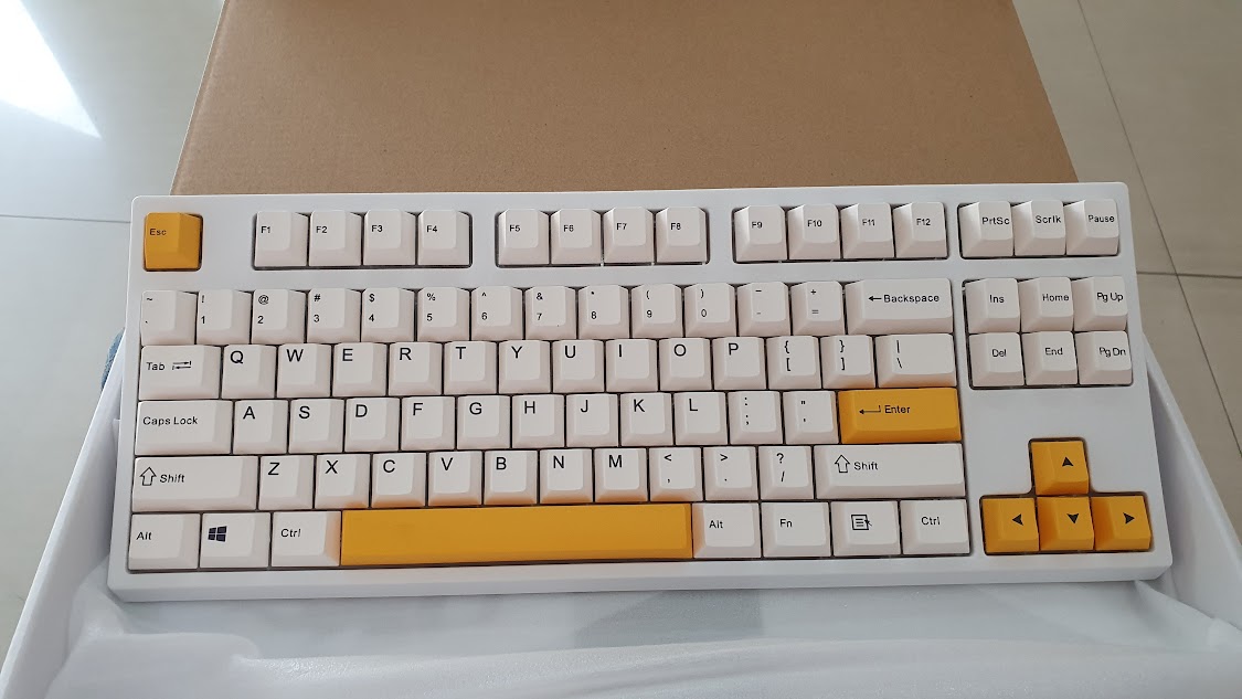 Bàn phím keycool KC87 3 modes Hotswap Gateron red Swich - Hàng chính hãng