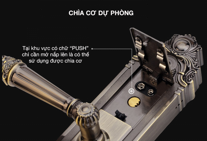 KHÓA CỬA ĐIỆN TỬ KAADAS 6001