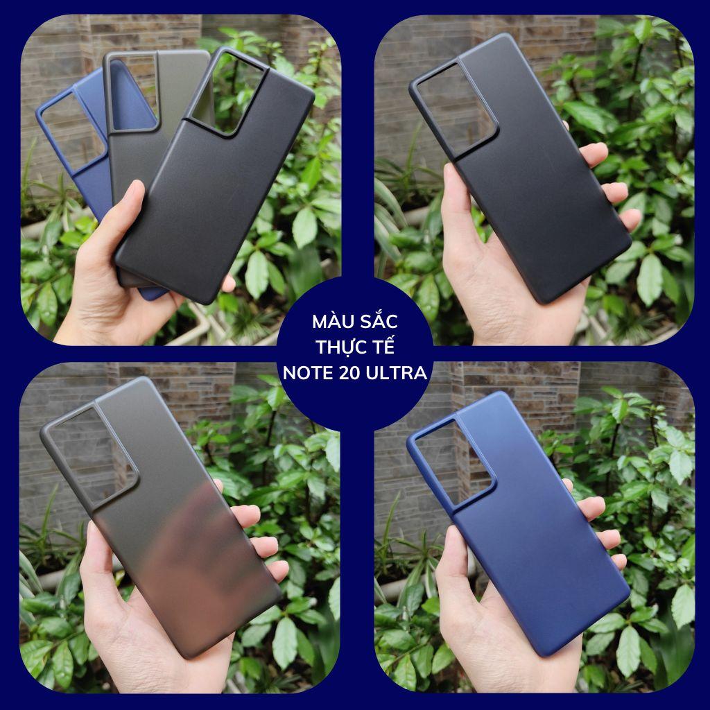 Ốp lưng Galaxy S22+,S21 Ultra,S21 plus, S10 plus nhựa mỏng giấy chống vân như memumi