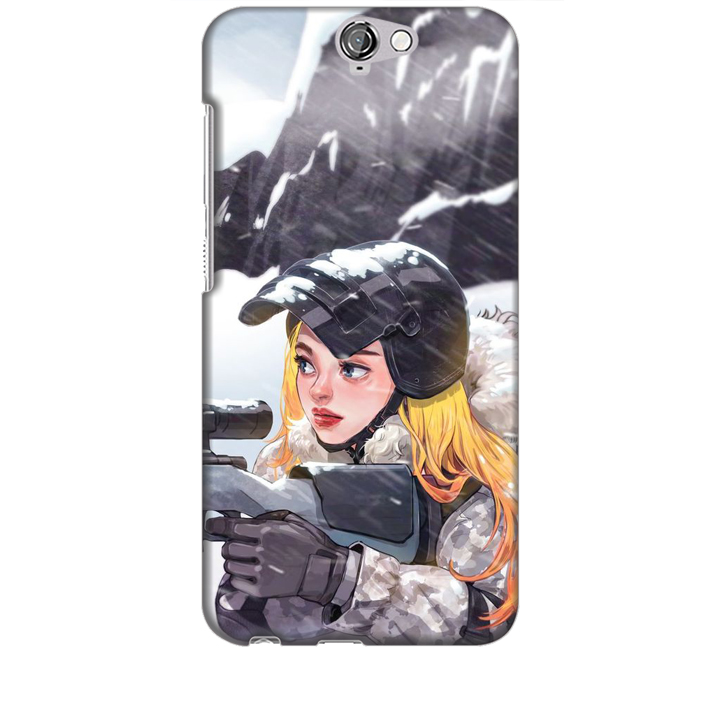 Ốp lưng dành cho điện thoại HTC A9 hình PUBG Mẫu 11