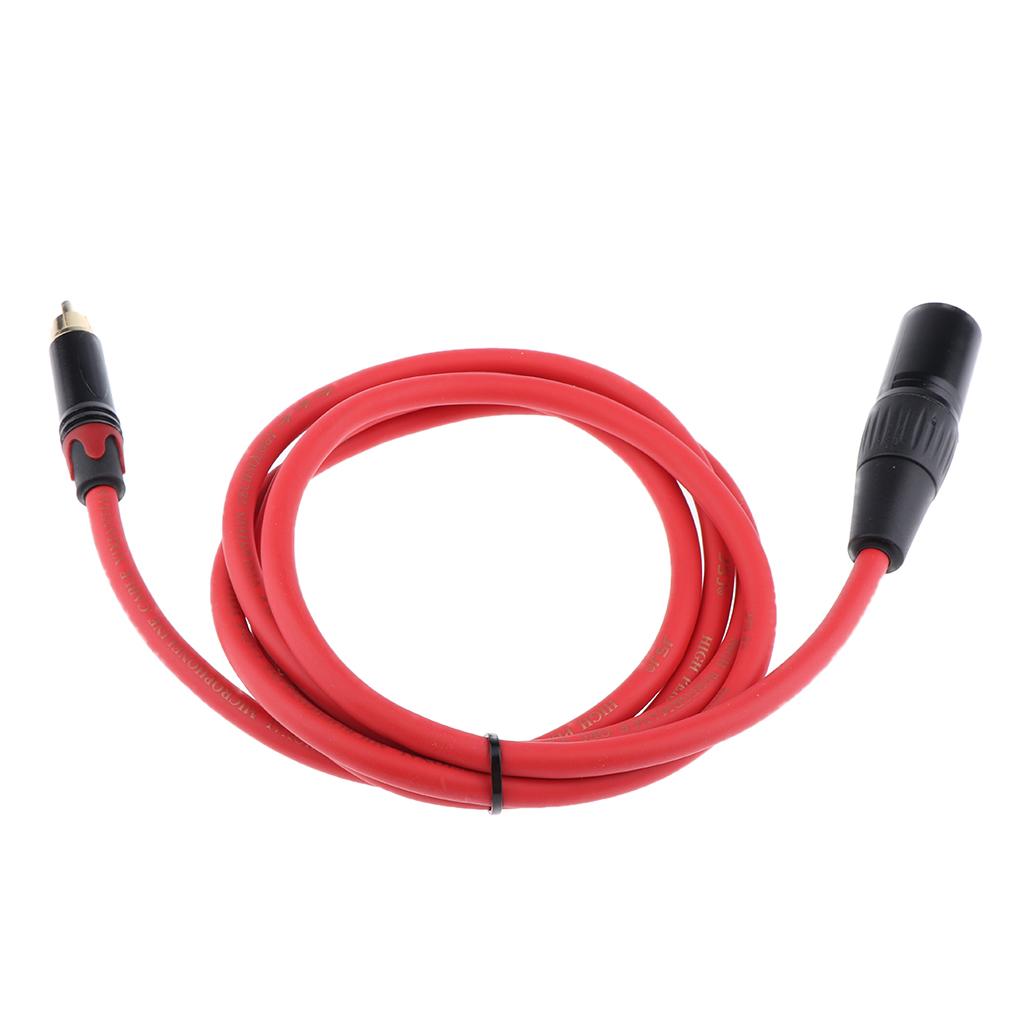 TRS XLR Adapter Cable, Low-noise Audio Microphone From Plug to Plug 1.5 M