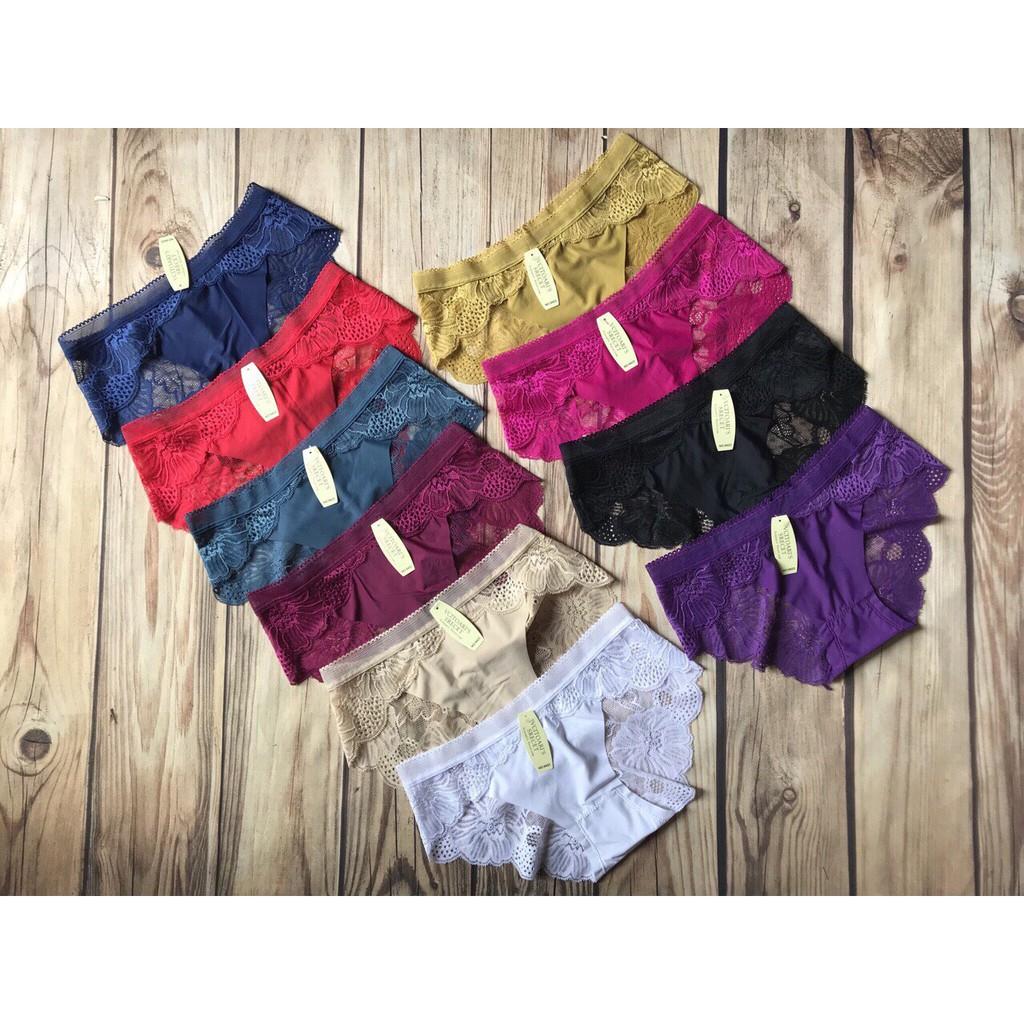 COMBO 5 QUẦN LÓT NỮ SU REN HOA 8423