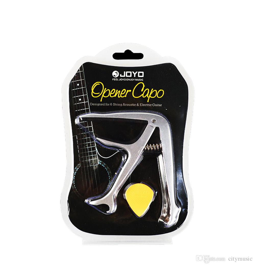 Hình ảnh Capo guitar cao cấp Joyo JCP02 dùng cho đàn guitar acoustic và classic ( Có thêm chức năng nhổ chốt và mở nắp chai ) - Hàng chính hãng