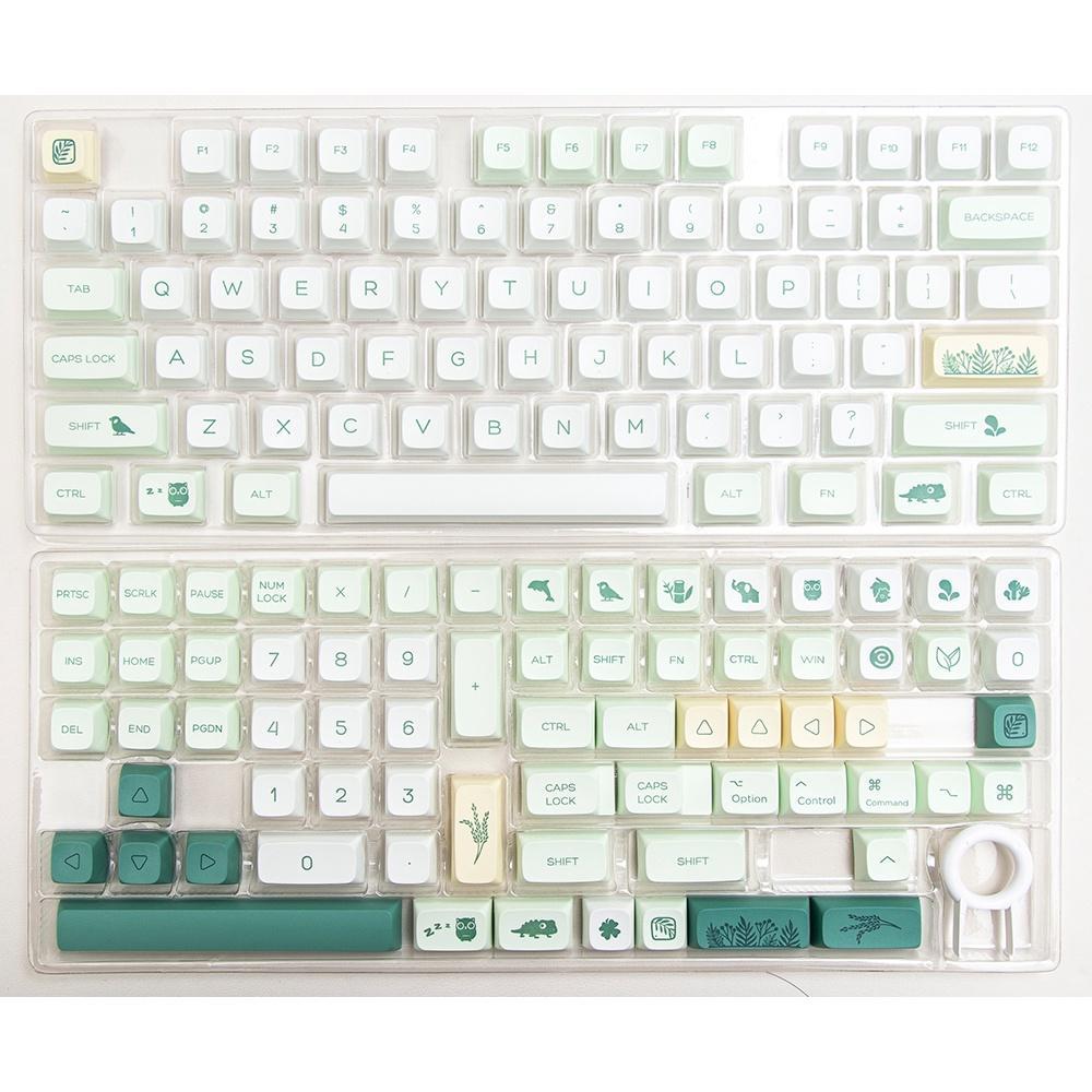 Botanical keycaps XDA profile Dye-Sublimation PBT keycap 144keys