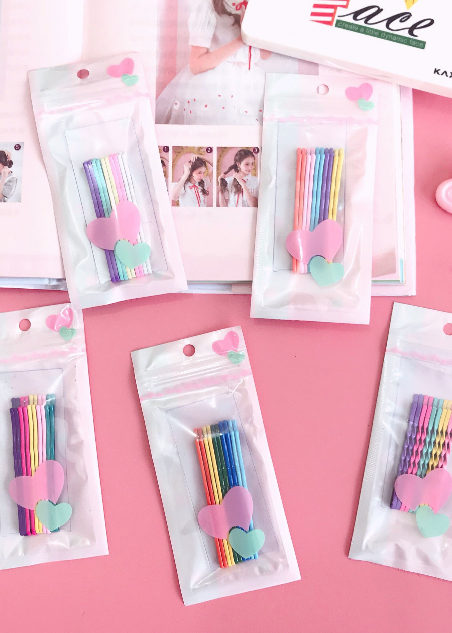 Kẹp tâm màu sắc - 2 set