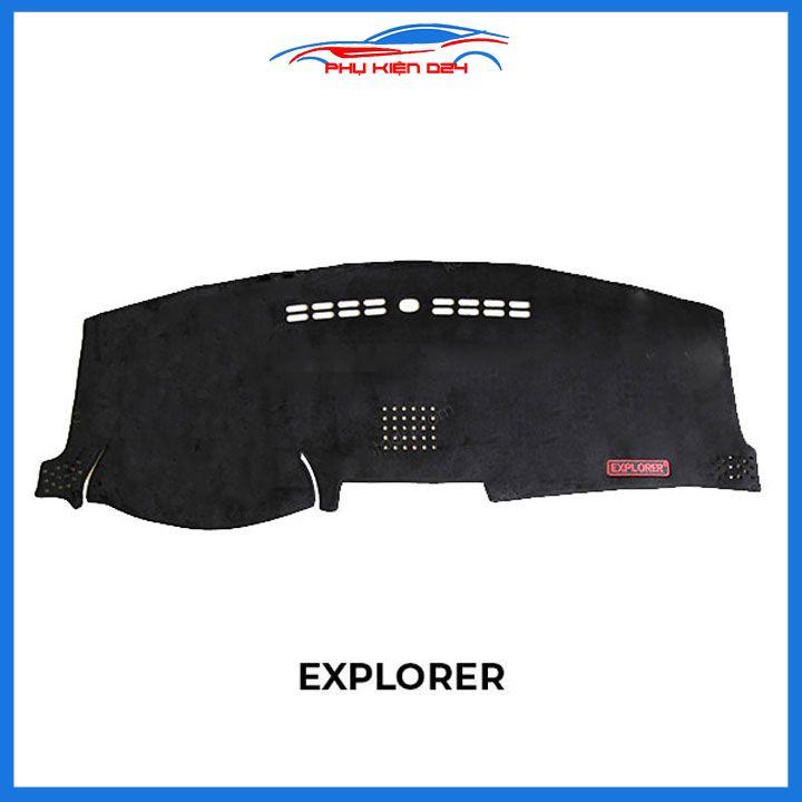Thảm taplo Explorer 2016-2017-2018-2019-2020-2021-2022 chống nắng nóng làm mát xe mở rộng tầm nhìn