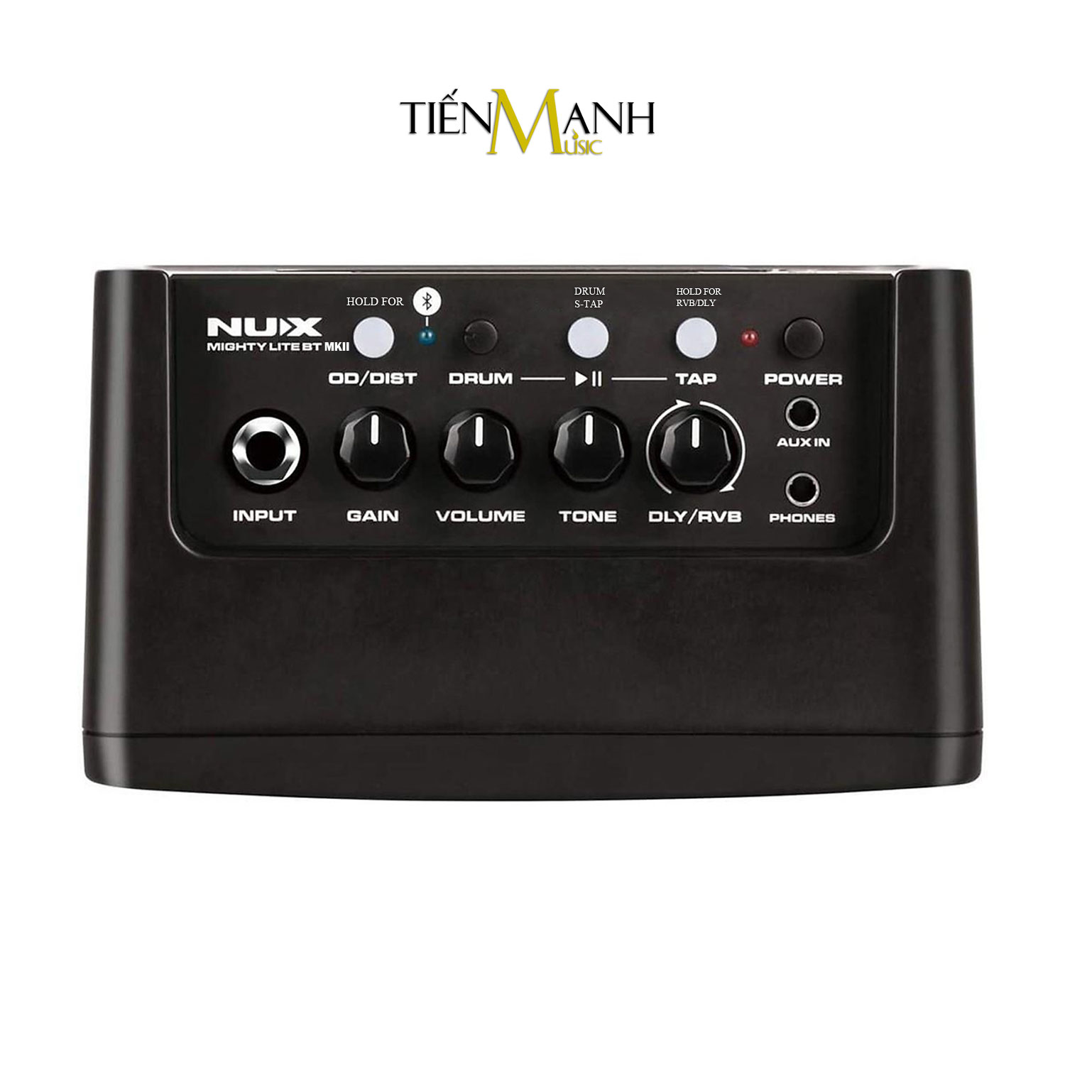 [Bluetooth] Amply Đàn Guitar Điện Nux Mighty Lite BT MKII Loa Ampli Di động Mini Amplifier MK2 Hàng Chính Hãng - Kèm Móng Gẩy DreamMaker