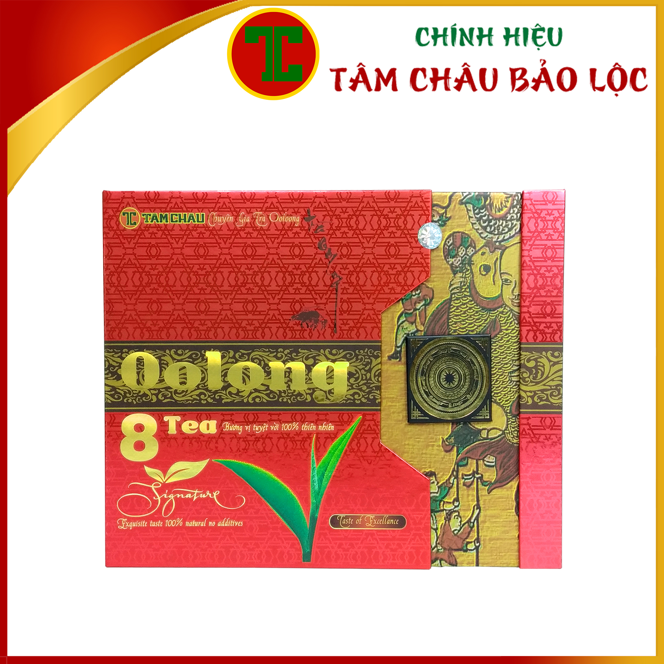 [TÂM CHÂU] TRÀ OOLONG 8 TEA CAO CẤP 320G