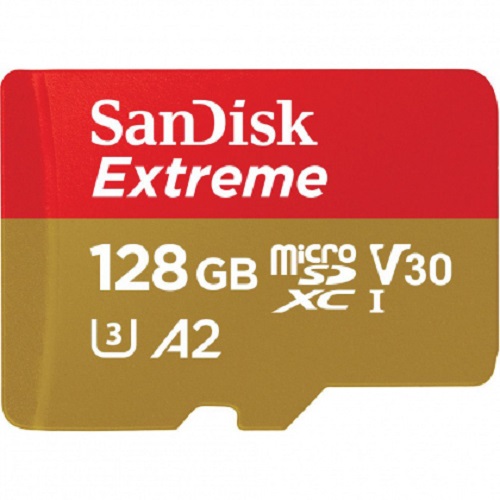 Thẻ Nhớ MicroSDXC SanDisk Extreme V30 A2 128GB 190MB/s SDSQXAA-128G (New 2022) - Hàng Nhập Khẩu