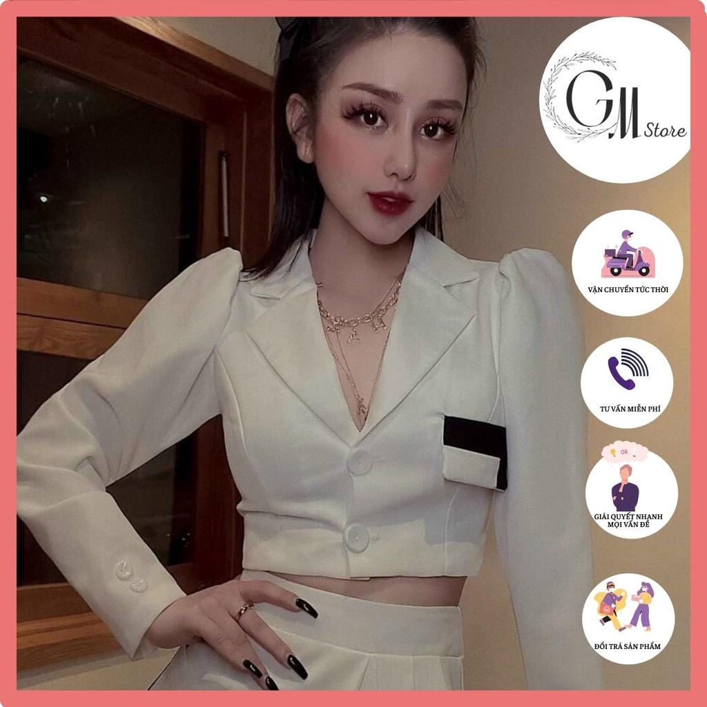Sét đồ nữ gồm áo cổ V kèm váy tôn dáng lắm ạ (CÓ ẢNH THỰC)