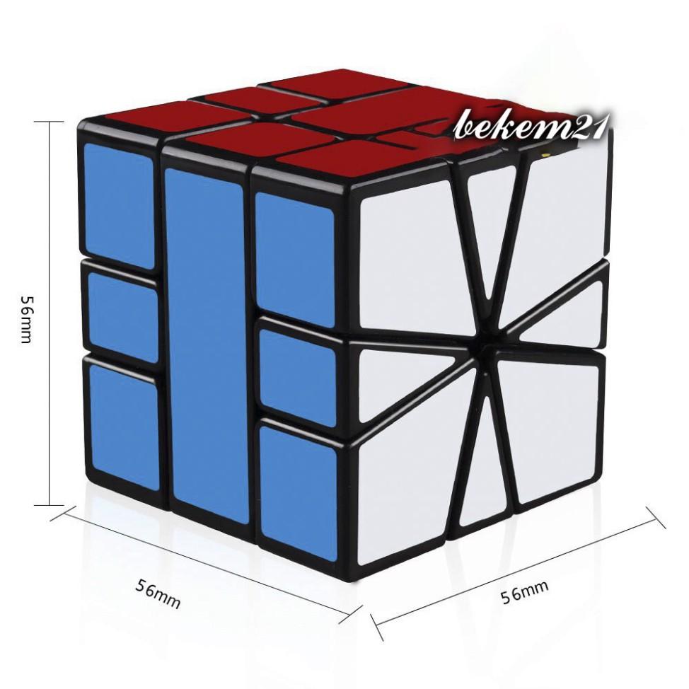 (Siêu Biến Thể) Rubik Biến Thể 6 cánh chụm Square-1 YongJun SQ1 Rubik GuanLong Square-1