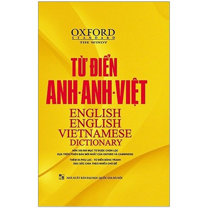 Từ Điển Oxford Anh - Anh - Việt (Bìa Vàng) (Tái Bản)