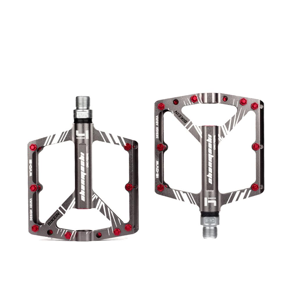 2 Bàn đạp xe đạp BIKEIN PRO làm bằng hợp kim nhôm, trọng lượng nhẹ, chống mài mòn, chống thấm nước