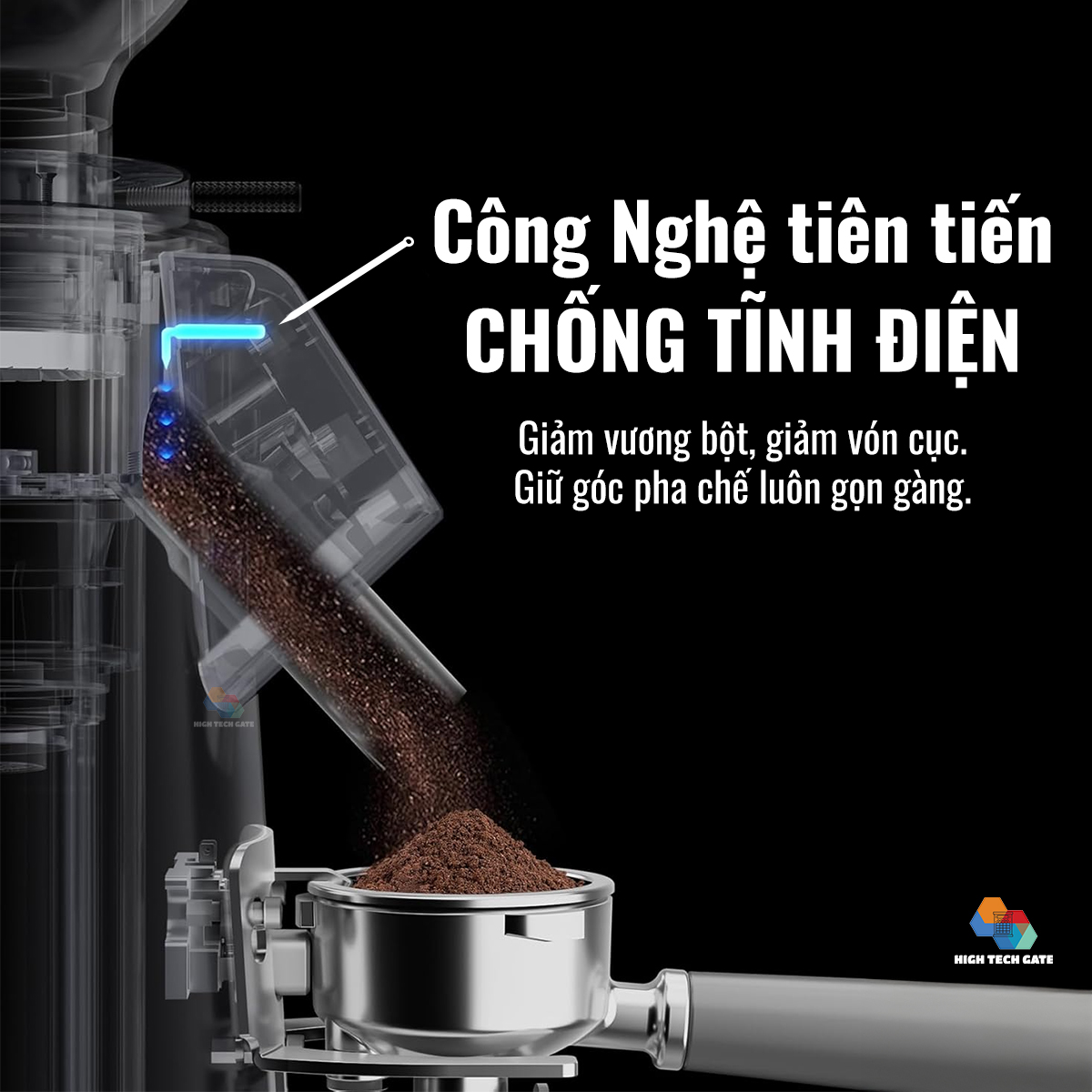 Máy Xay Cà Phê G9A Tự Động 2 Lập Trình, 100 Cấp Xay Cực Mịn, Thương Mại Chuyên Nghiệp, Bản Nâng Cấp, hàng chính hãng