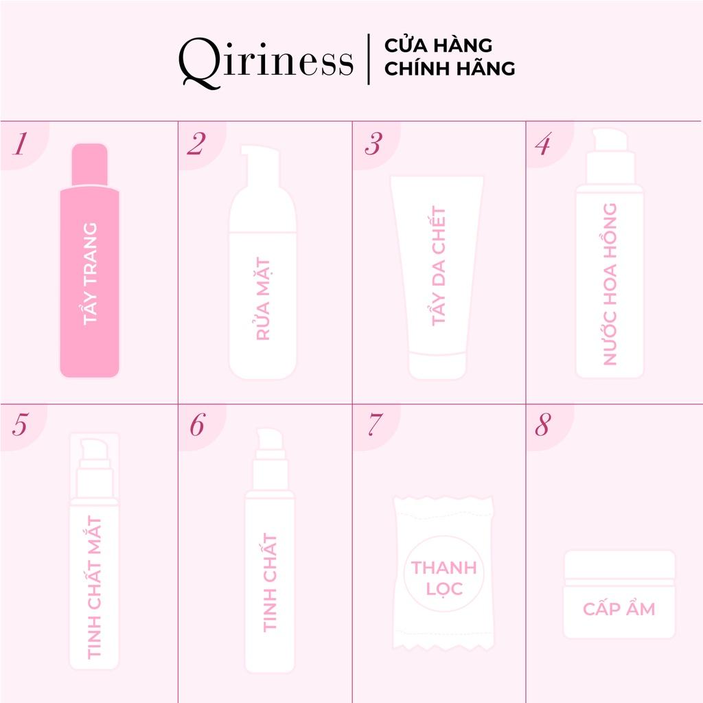 Dung dịch làm sạch và tẩy trang cho da nhạy cảm nguồn gốc thiên nhiên Qiriness Divine Micellar Water 30ml