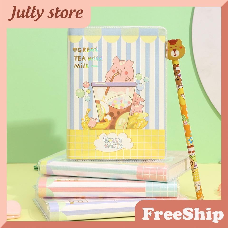Sổ Tay A6 Bìa PU - Phong Cách Cute - JN04