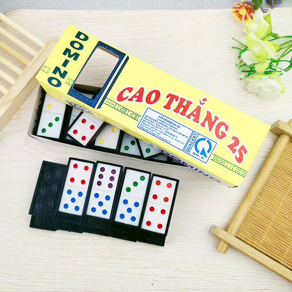 Bộ đồ chơi cờ Domino bằng nhựa