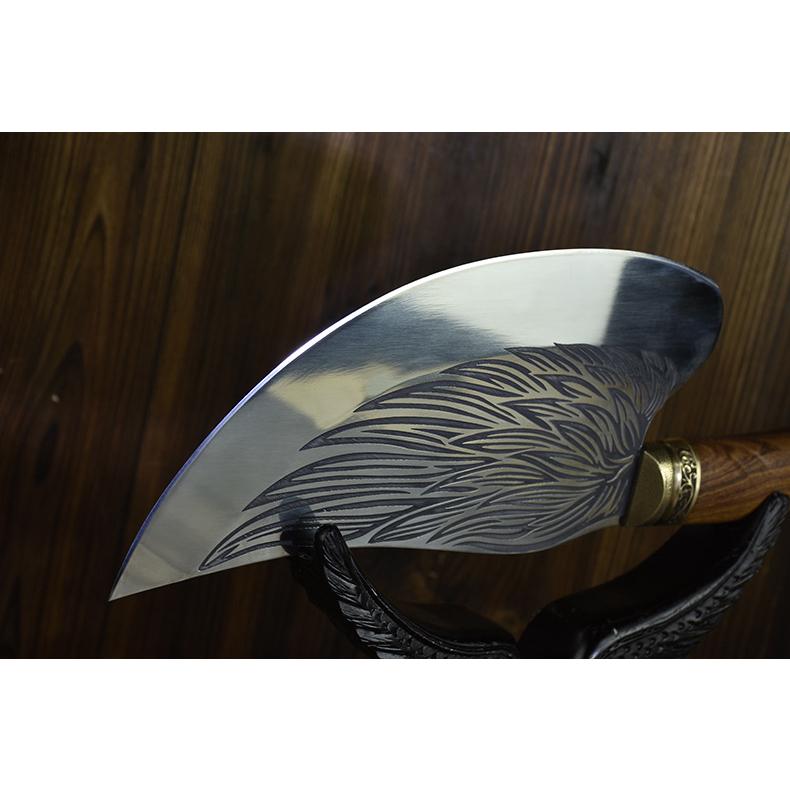 DAO BẾP - DAO THÁI CẮT HOA VĂN KHÂU ĐỒNG MÃ A2 DT159 NT topcomshop vn