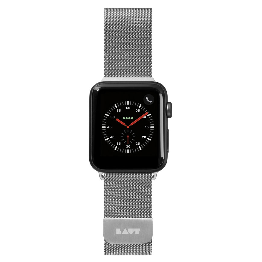 Dây Đeo Đồng Hồ LAUT Steel Loop Watch Strap For Dành cho Apple Watch Series 1/2/3/4/5/6/SE (42/44mm) - Hàng chính hãng