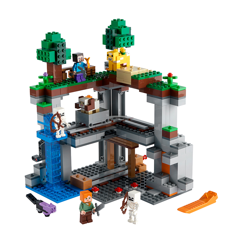 LEGO MINECRAFT 21169 Cuộc Phiêu Lưu Đầu Tiên (542 chi tiết)