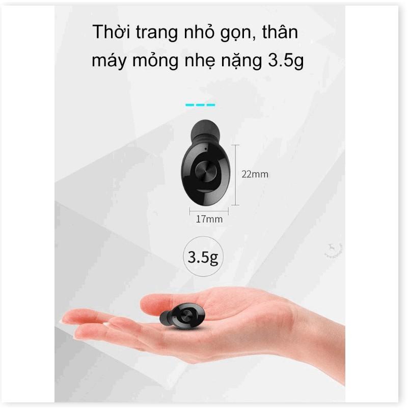 Tai nghe bluetooth không dây kèm hộp sạc TWS 5.0