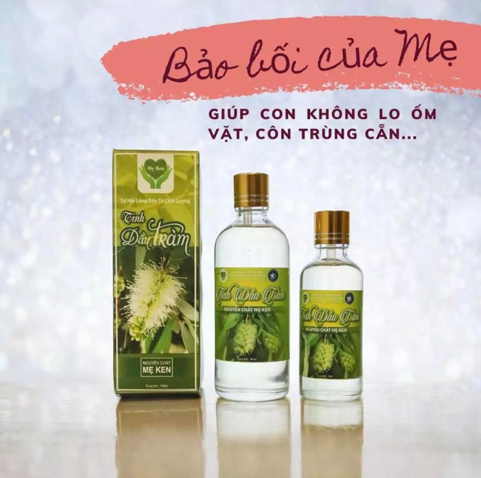 Tinh Dầu Tràm Nguyên Chất MẸ KEN 50ml - DẦU TRÀM MẸ KEN