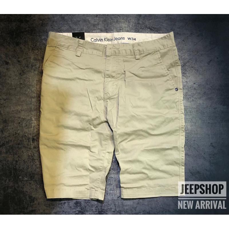 Quần ngắn_short kaki C.K_dã ngoại_du lịch_phượt - Kem