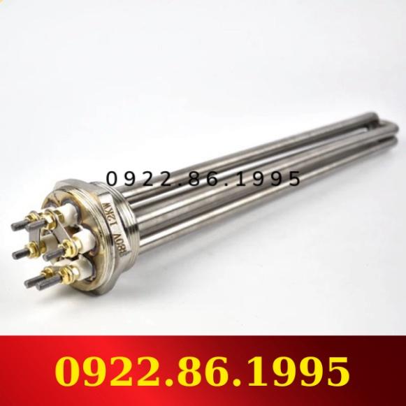 Điện trở đun nước , nồi nâu phở , Đun dầu nồi nấu cháo , dạng Củ ren, cụm ren inox Fi 48 hàng nhập