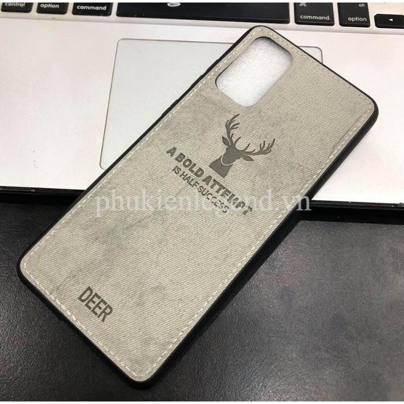 Ốp Lưng Vải Jeans Cho SamSung Galaxy S20 Plus