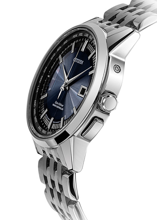 Đồng Hồ Nam Citizen Đa Chức Năng Dây Thép Không Gỉ CB0150-62L - Mặt Xanh (Sapphire)