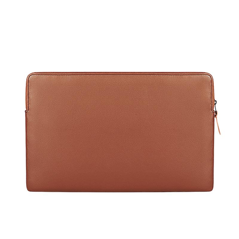 Da PU Túi Đựng Laptop Macbook 13/14/15 Inch Chống Nước Túi Đựng Máy Tính Xách Tay Cho Huawei Pro Xiaomi HP