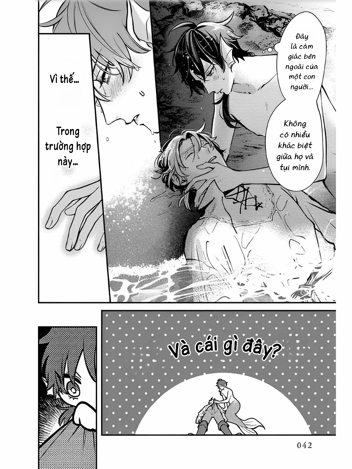 tiên cá, hoàng tử và mendako chapter 1 44