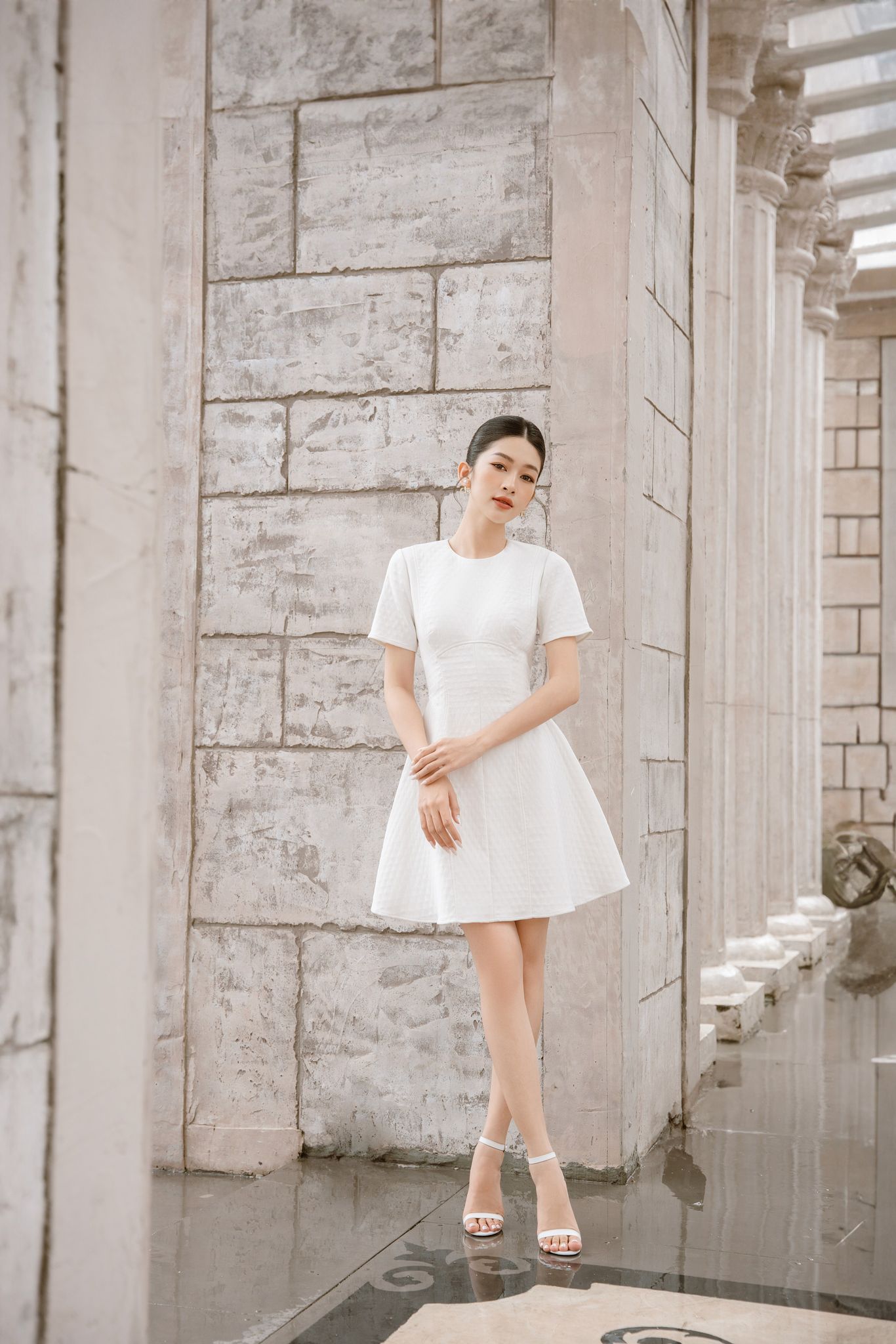 OLV - Đầm Katalina Puff Dress