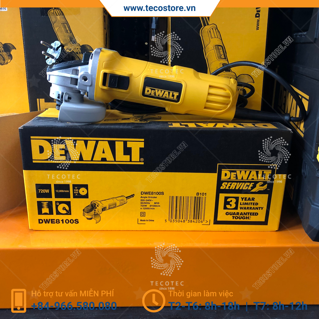 Máy mài góc DeWalt DWE8100S-B1