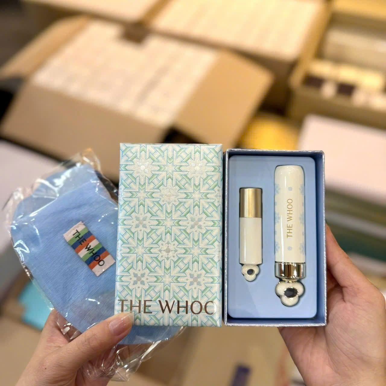 Bộ Son Dưỡng The Whoo Essential Lip Glow Balm #39 Special Set