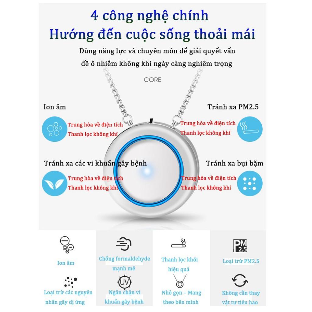 Máy lọc khí phát ion âm cầm tay