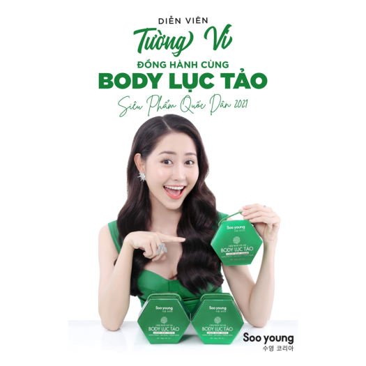 Kem Body Lục Tảo Luxury Body Cream Dưỡng Trắng Da SOO YOUNG (250g)