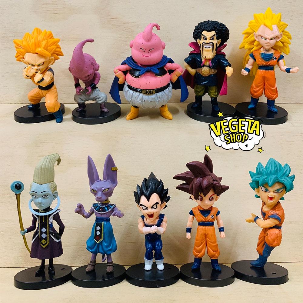 Mô hình Dragon ball - Z Super - WCF tùy chọn mẫu - Black Goku Gohan Gotenks Frieza Cell Buu Majin Vegeta Broly Trunks