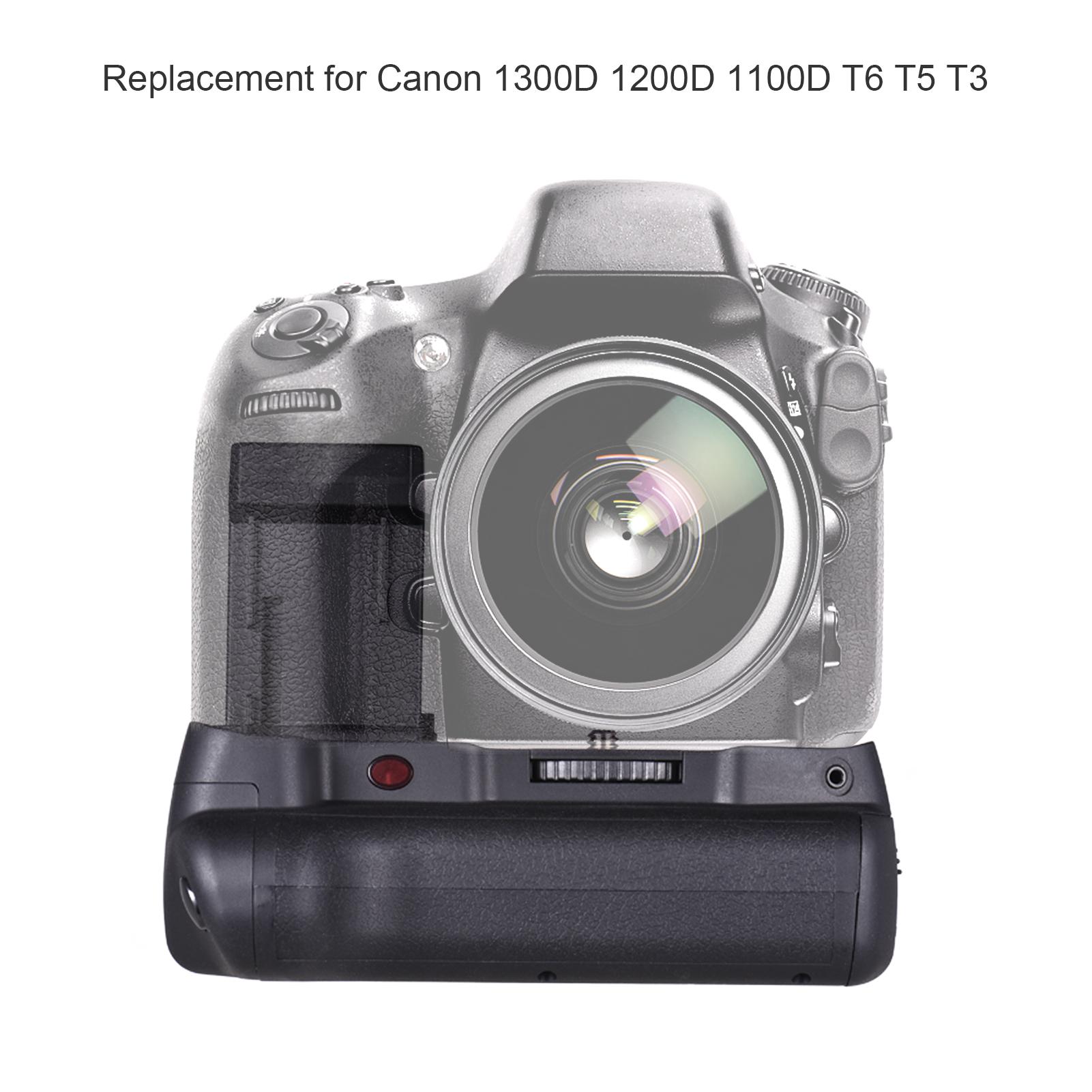 Giá đỡ kẹp pin dọc chuyên nghiệp được cung cấp bởi Pin AA LP-E10 với Cáp chuyển đổi đầu nối điều khiển từ xa IR