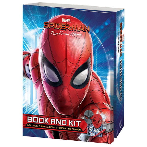 Spider-Man Far From Home Book And Kit